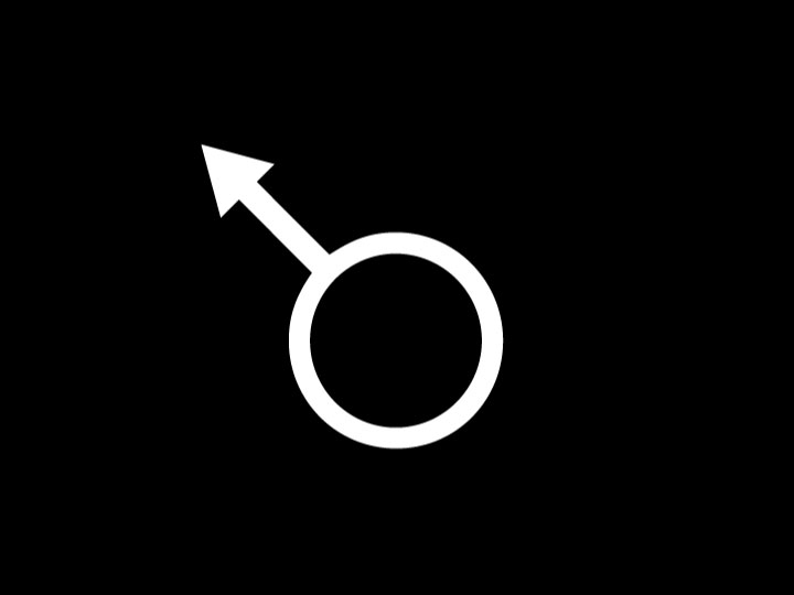 Claude Closky, ‘Male,’ 2004, flat screen, silent, pictograms projected for 2 seconds, then reversed for 2 seconds, in a loop. 
